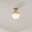 Plafonnier semi-encastré Mid-Century 1 lumière Schoch-731622151