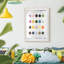 Chroma Dots II - Imprimé encadré-493995512-493995514