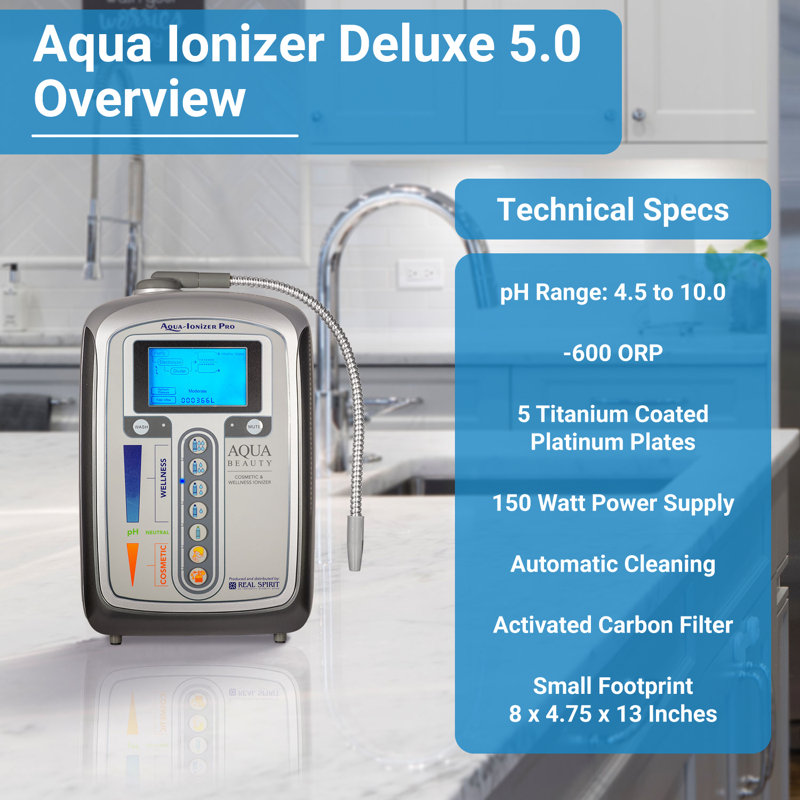 Ioniseur d'eau Aqua Ionizer Deluxe 5.0