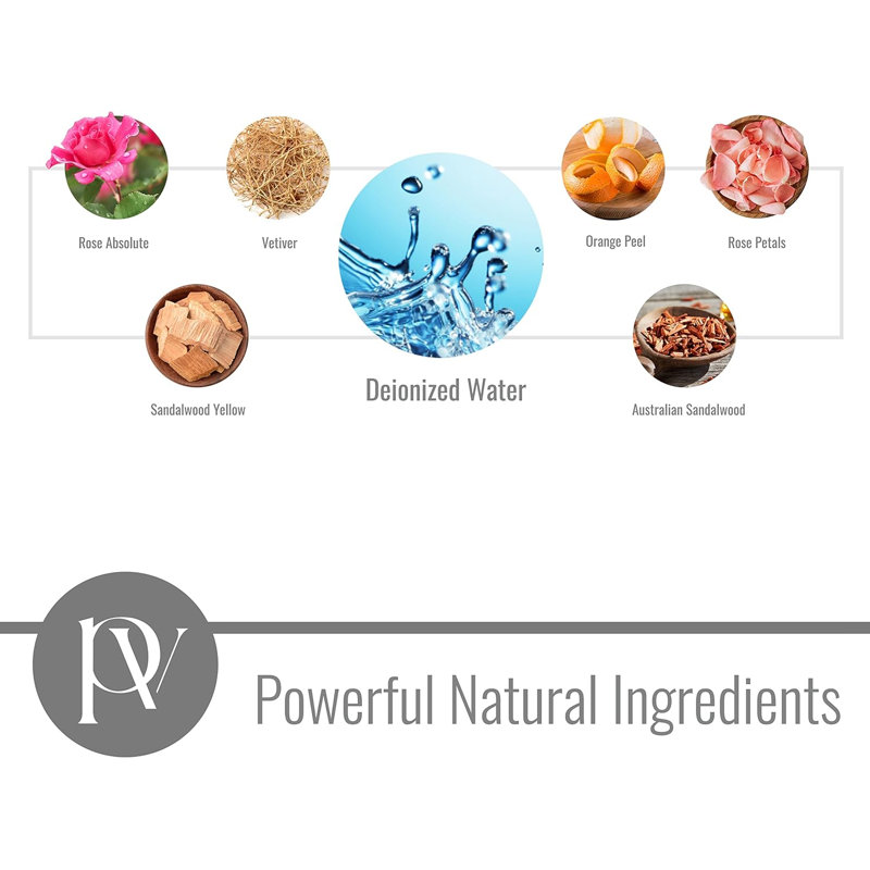 Vaporisateur d'aromathérapie, Rose, Fleur apaisante