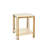 Stone Top End Table