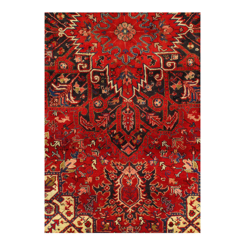 One-of-a-Kind Rectangle 10' X 12'8" Hand Knotted Area Rug