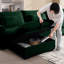 Complément idéal pour différents types de canapés, avec un rembourrage doux en velours côtelé. Convient aux canapés 2, 3 et 4 places. Siège confortable. Pour salon, chambre, appartement, club. Montage facile.