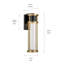 Applique murale en aluminium Lonnie-309469271