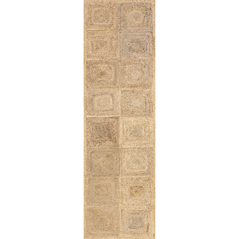  Tapis en jute Juniper, Tapis de couloir 2 pi x 8 pi