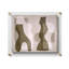 Clear UV-Grade Acrylic Modern Floating Picture Frame - Gold-27201313