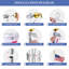 20' Sectional Flag Pole And Flag Kit With Regal Eagle-1408303242