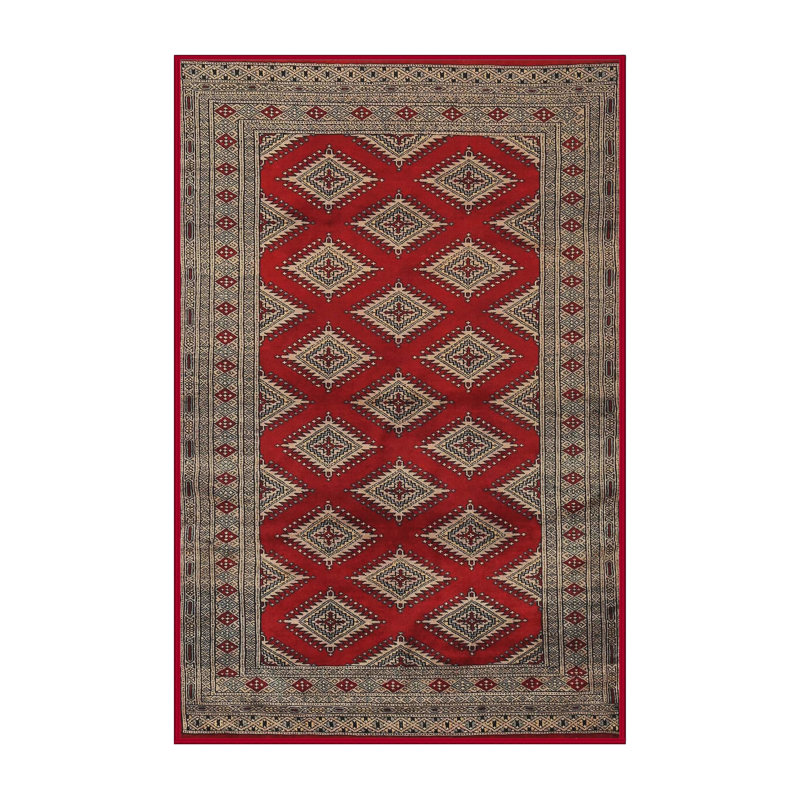 Tapis oriental rouge / brun, Rectangle 8 pi x 12 pi