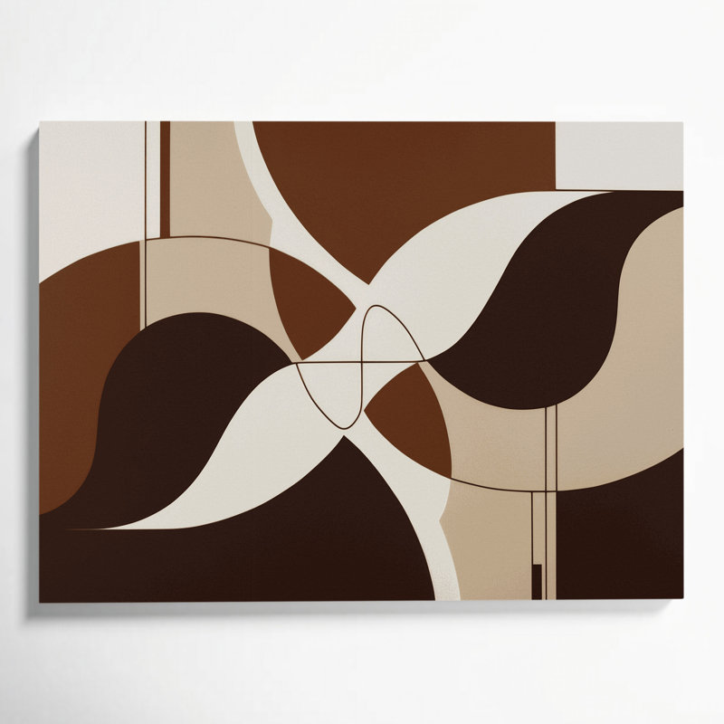 Minimalism 99 Beige Canvas Wall Art