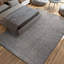 Hand Knotted Striped Area Rug in Blue-1188575122