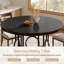 Round Metal Base Dining Table-1919351860