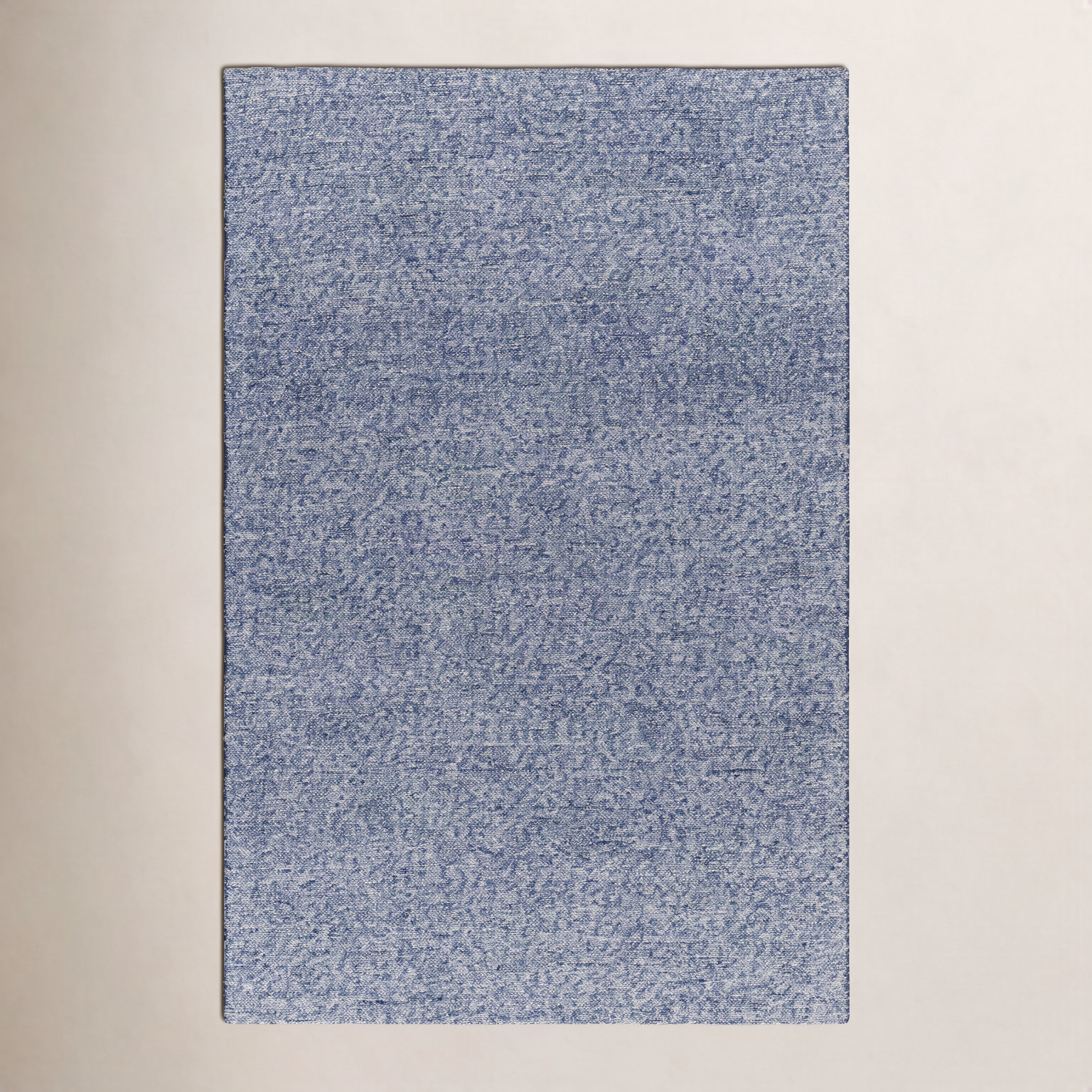 Tariah Hand-Woven Blue Rug, Rectangle 2' x 3'