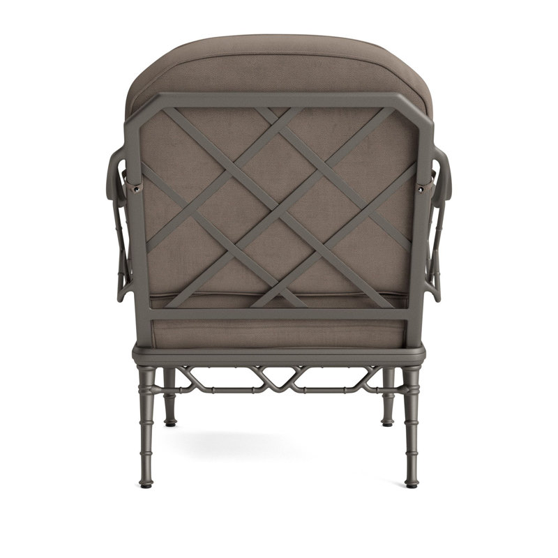 Calcutta Outdoor Lounge Chair, Mica, Fusion Moccasian