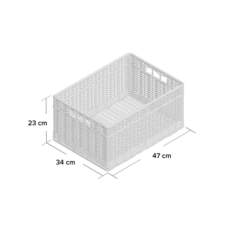 Willow Storage Basket, Extra large