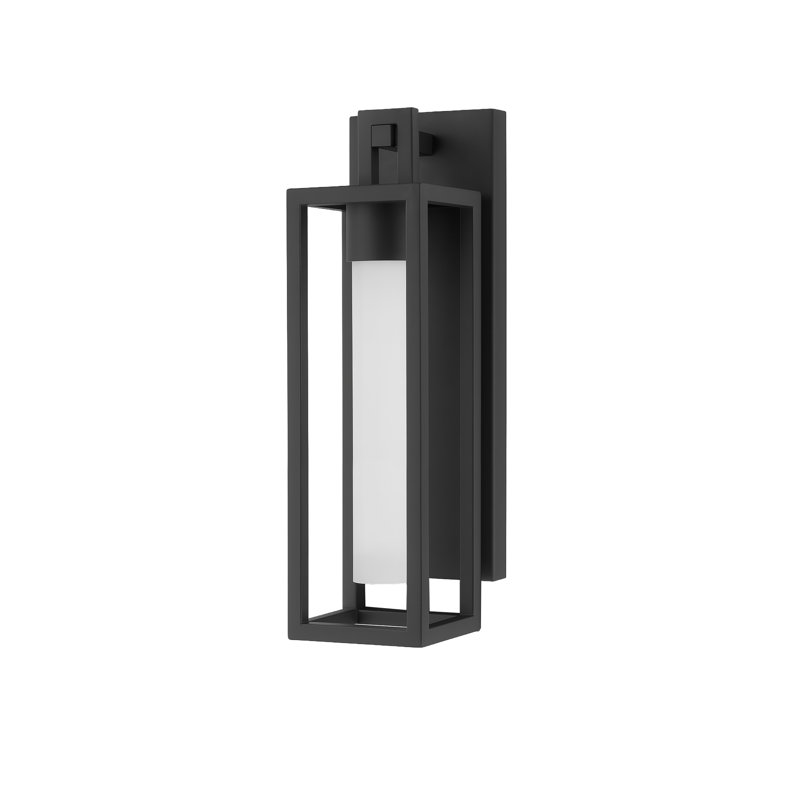Applique murale d'extérieur à DEL noire Avery - H 19 po - 20 W