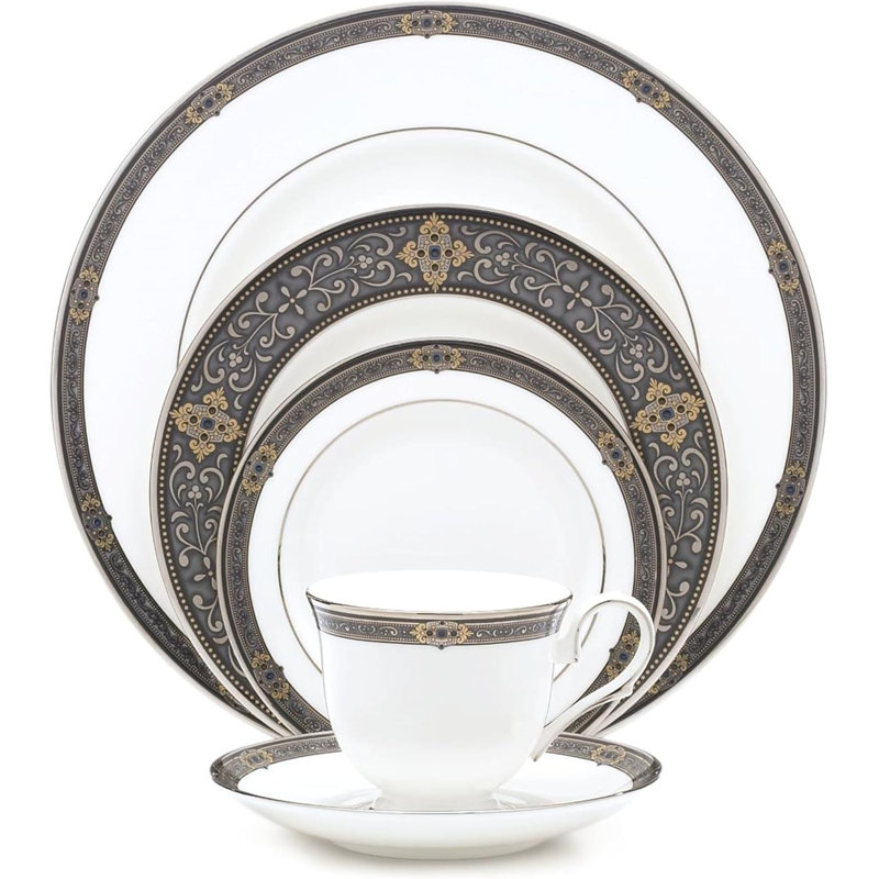 Lenox Vintage Jewel 5 Piece Place Setting, Service for 1