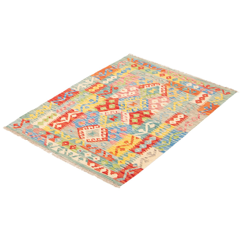 Pryear Wool Moroccan Indoor Rug