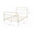 Citron White Finish Full Bed(Only Bed)