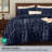 Bedsure Tufted Embroidery All-Season Microfiber Comforter Set-112864477-116319250