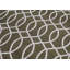 Geometric Area Rug in Dark Gray