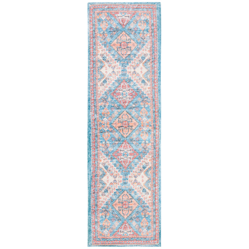 Bottrell Hand Loomed Performance Oriental Rug, Runner 2'3" x 8'