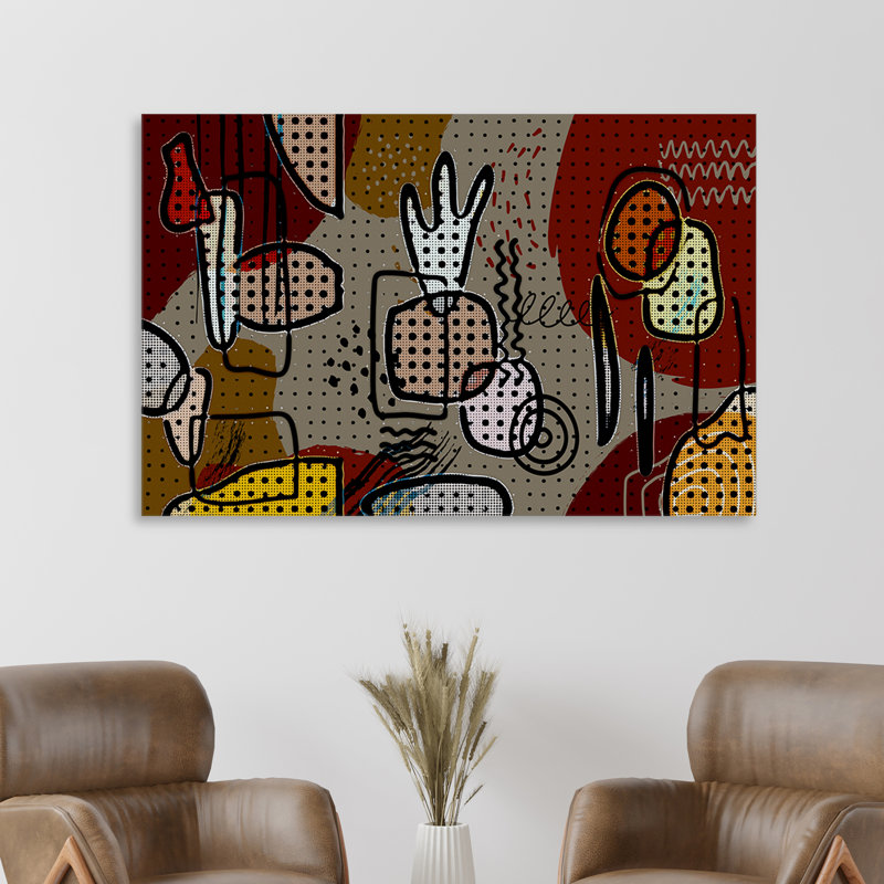 Land of Confusion - Impression sur toile tendue, H 32 po x l 48 po x P 1,5 po