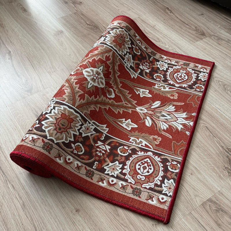 Custom Size Anatolian Mahal Red Rug, Runner 2'2" x 16'