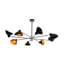 Aquinnah 8 - Light Sputnik Chandelier