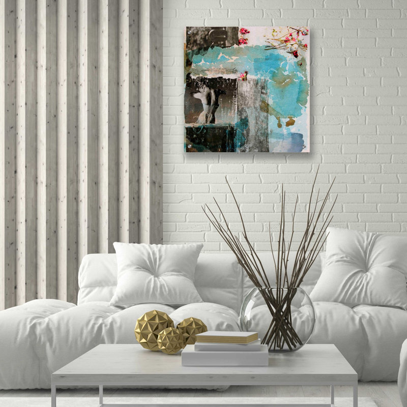 «Beautiful Tonight» par DB Waterman, art mural en verre acrylique, H 24 po x l 24 po x P 0,12 po