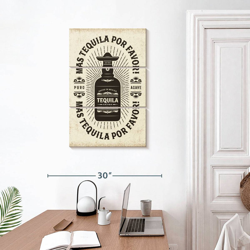 Yarlin Tequila, 32" H x 20" W