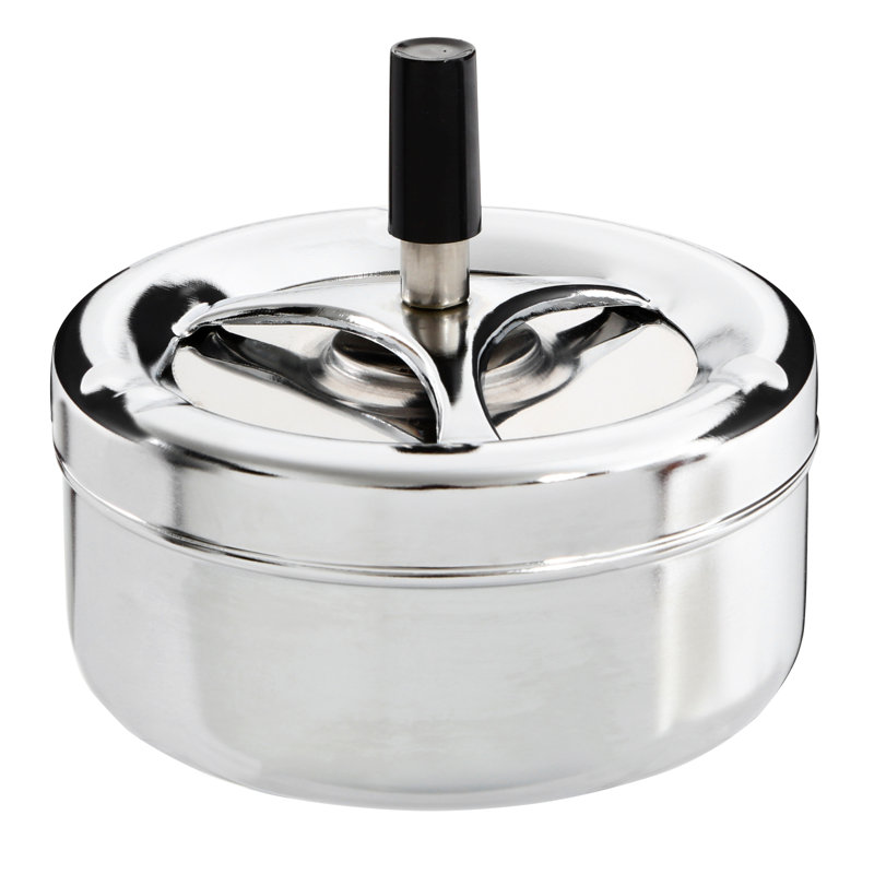 Stainless Steel Ashtray, Large