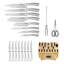 Cuisinart Normandy 19 Piece Knife Block Set