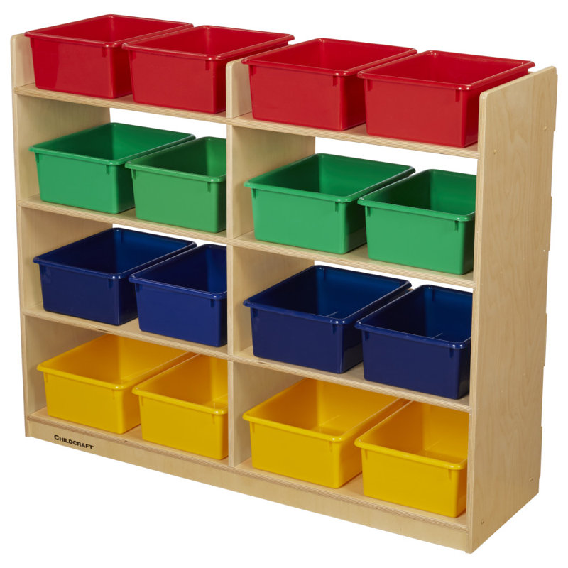 Étagère mobile avec plateaux