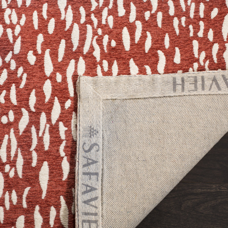 Donnellson Hand Loomed Performance Animal Print Rug, Rectangle 4' x 6'