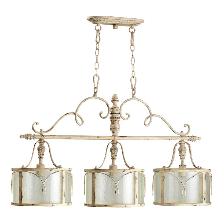 Solange 3 - Light Kitchen Island Pendant, Persian White
