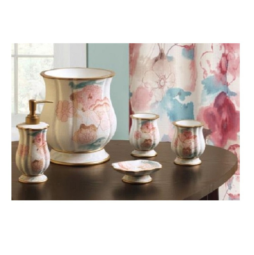 Madilyn Ceramic / Porcelain Bathroom Accessory Set Winston Porter