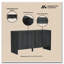Armoire 4 portes avec rangement-62910802