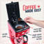 12-Cup Retro Coffee Maker, Red-89714541