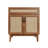 Javer 30" Rattan Modern Farmhouse 2-Shelf Bath Vanity Cabinet Only (Sink Basin not Included)-93805413