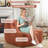 Modern Style 33.7" Oversized Bean Bag Lounge Chair-917370661