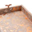 Metallic Copper Cow Hide Tray - Small-70826560