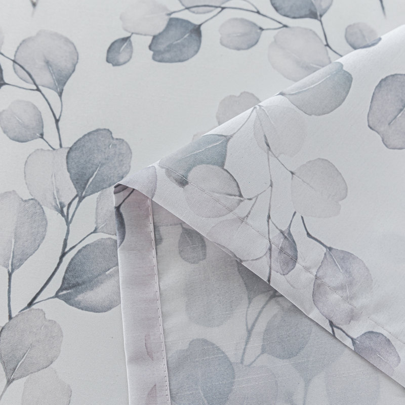 Sheer Curtain Single Panel, Gray