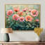 Printemps, coquelicots roses, horizon écarlate I - coquelicots, art mural-1398364474-1398364469