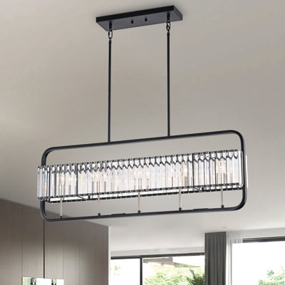 Lustre rectangulaire à 5 lumières Peraza