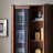 Nut-brown Solid  Wood Display Cases