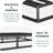 Likins 4 Inch Metal Box Spring with Frabric Cover, Easy Assembly-619314354