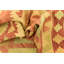 Tapis en laine noué la à la main one-of-kind-new age saumon/or 4 pi 9 po x 6 pi Elland