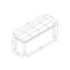 BANC OCEANIQUE GRIS CLAIR
