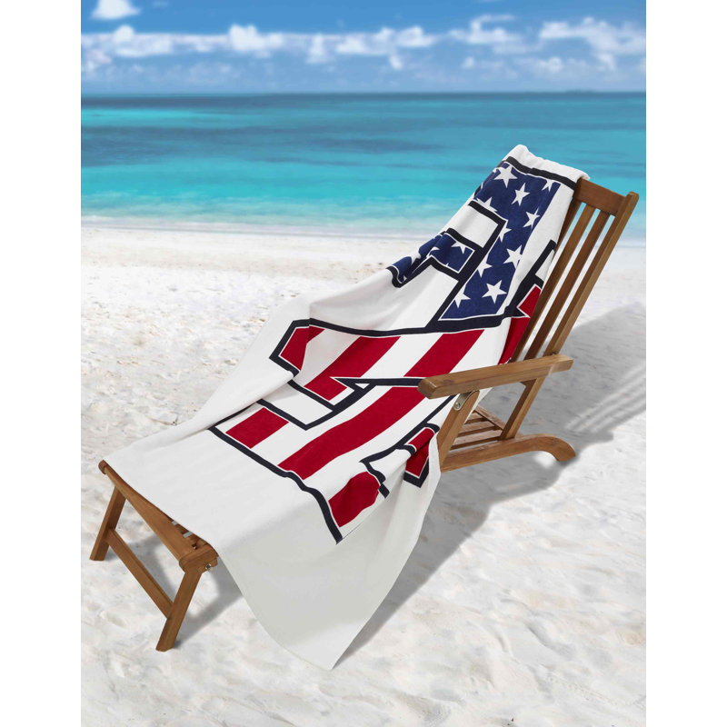 100% Cotton Waffle Beach Towel