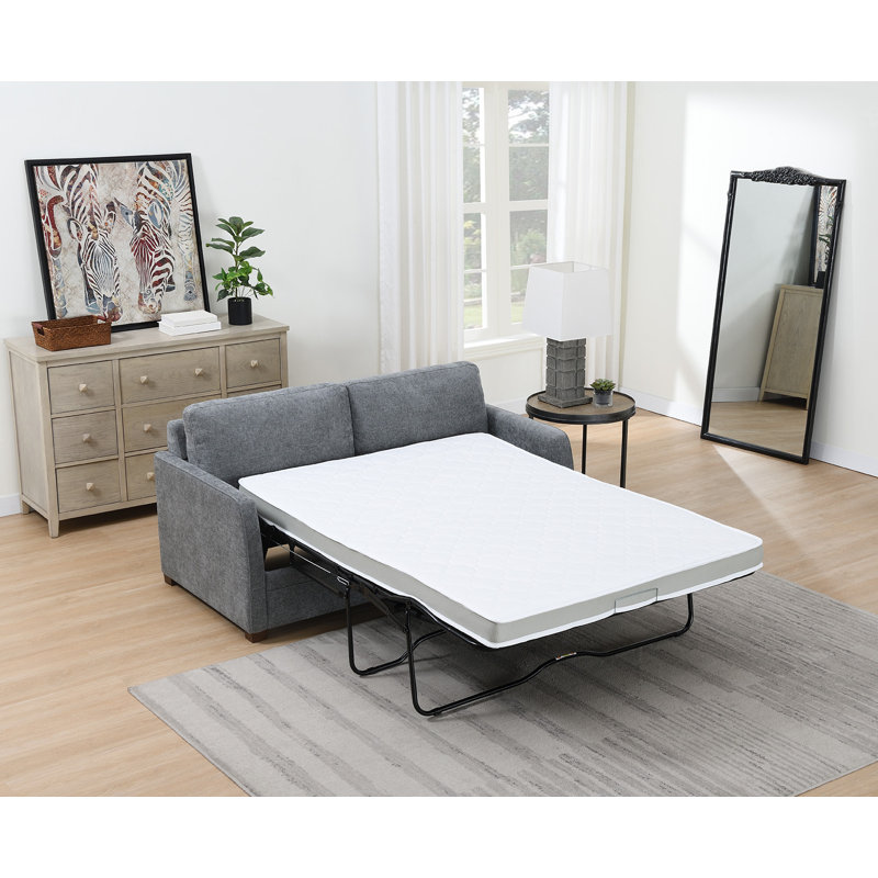 Emma Compact 2 Seater Sofa Bed, Grey